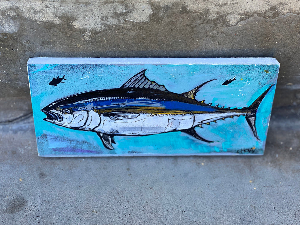 Shiner Plank -  Bluefin Original Art