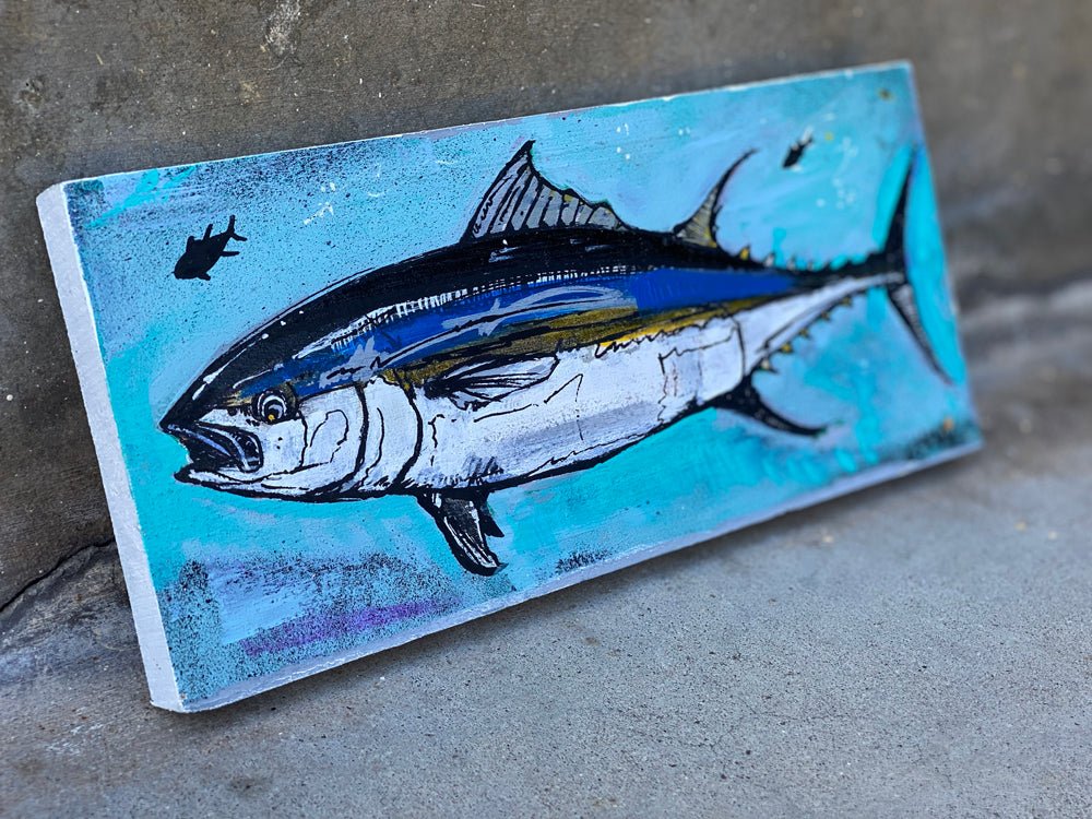 Shiner Plank -  Bluefin Original Art