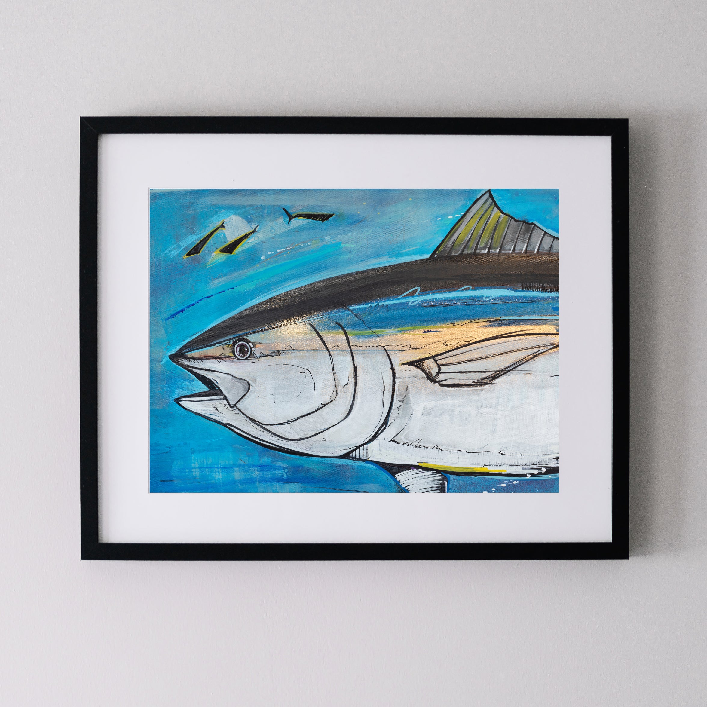 The Shining - Bluefin Tuna Art Print