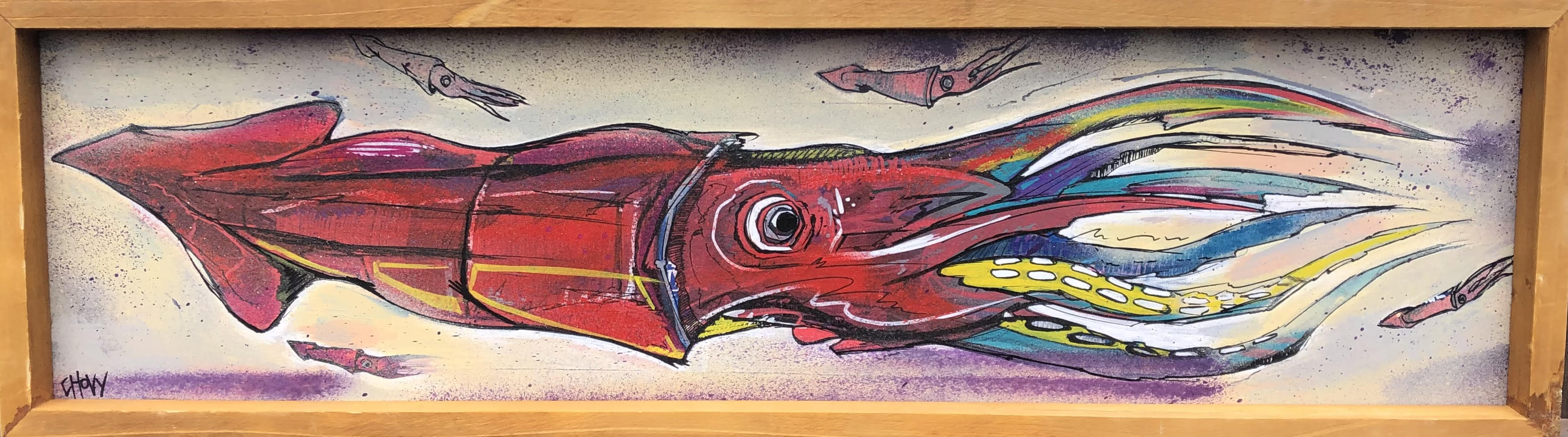 The Skeptic - Market Squid Original Art